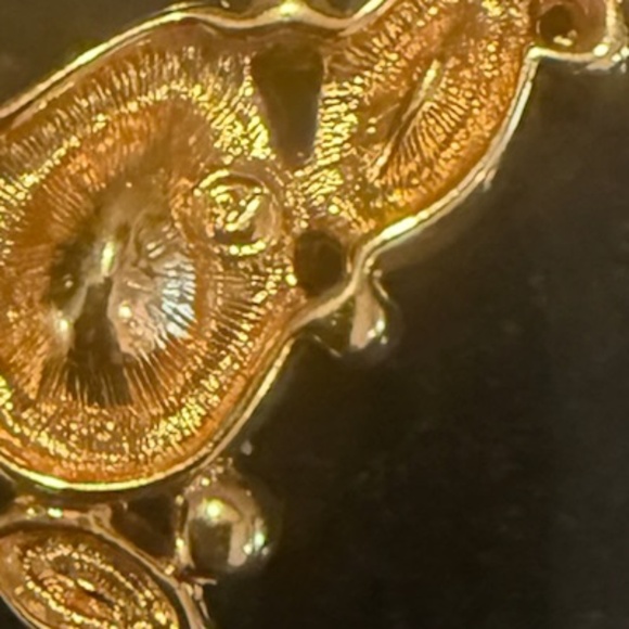 SWAROVSKI Swan Signed Vintage Crystals Pin Brooch Vintage - Picture 3 of 5